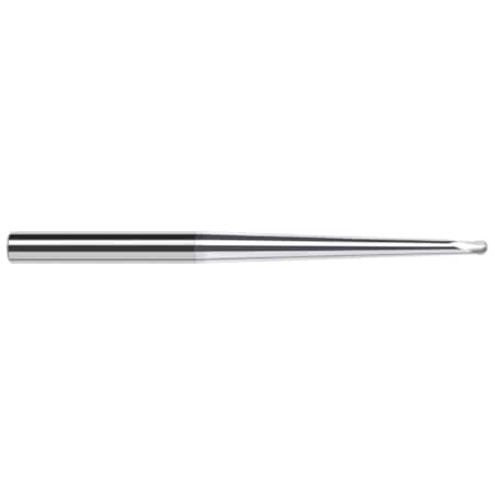 Harvey Tool High Helix End Mill for Aluminum Alloys - Ball, 0.0150" (1/64), Number of Flutes: 2 997814-C8